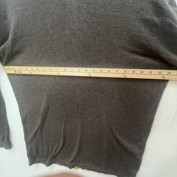 Tommy Bahama Sample Tag Dark Gray Brown Pullover Sweater Sz Large‎ Long Sleeve - Picture 12 of 13